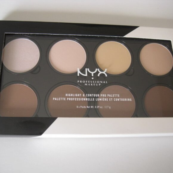 NEW NYX Highlight & Contour Pro Palette Powders Sealed Refillable - Picture 1 of 7